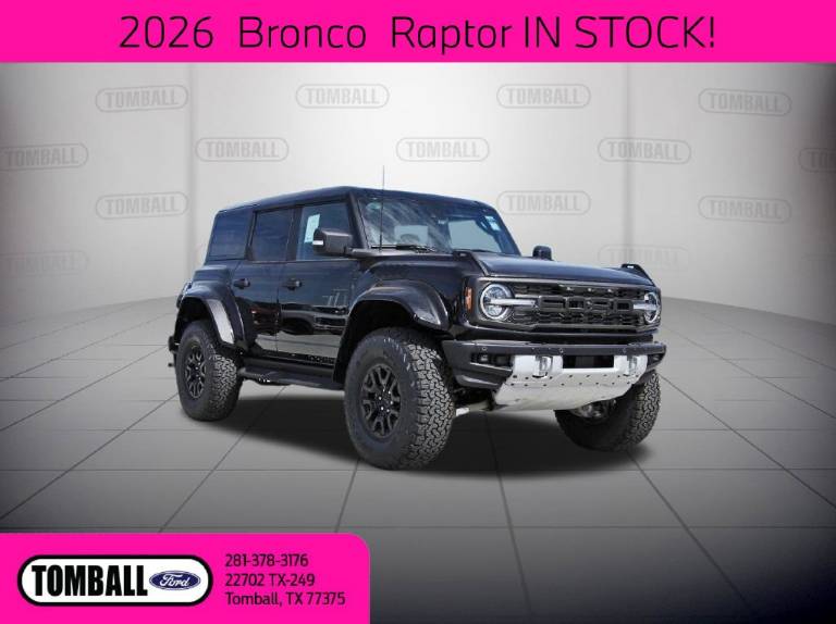 2026 Ford Bronco Raptor