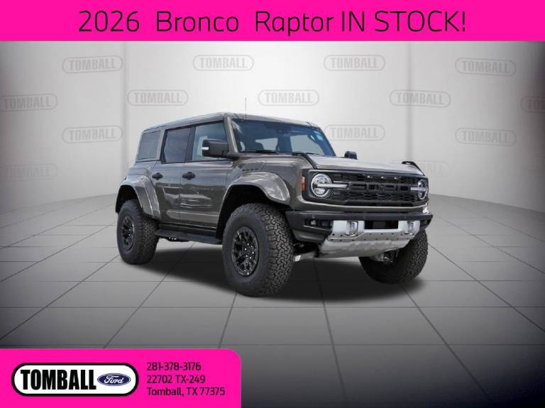 2026 Ford Bronco Raptor