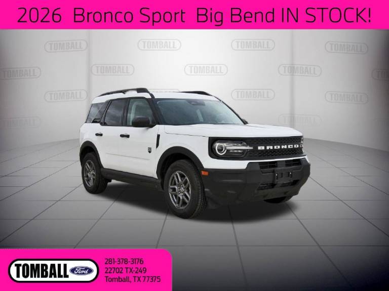 2026 Ford Bronco Sport BIG Bend