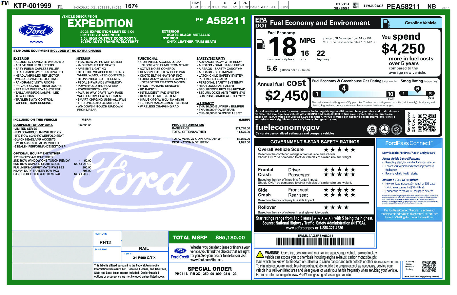 2023 Ford Expedition Limited